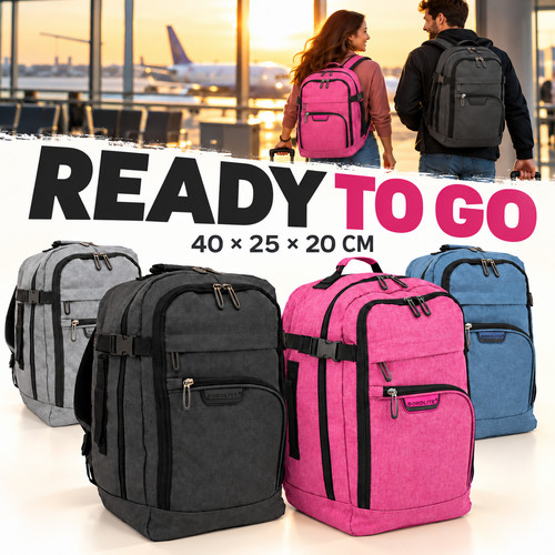 Ryanair 40x20x25cm easyjet - 40x20x25cm,