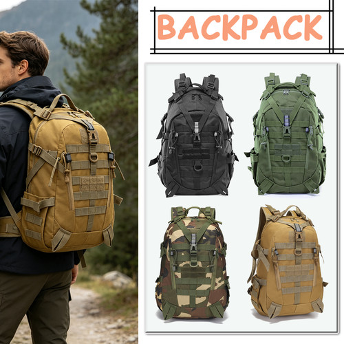 Tactical backpack men - backpack,