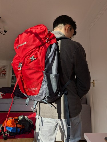 Berghaus freeflow rucksack - 25,